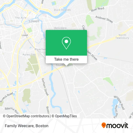 Family Weecare map
