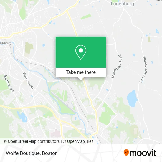 Wolfe Boutique map