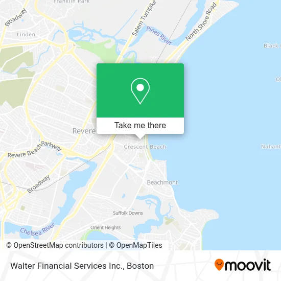 Walter Financial Services Inc. map
