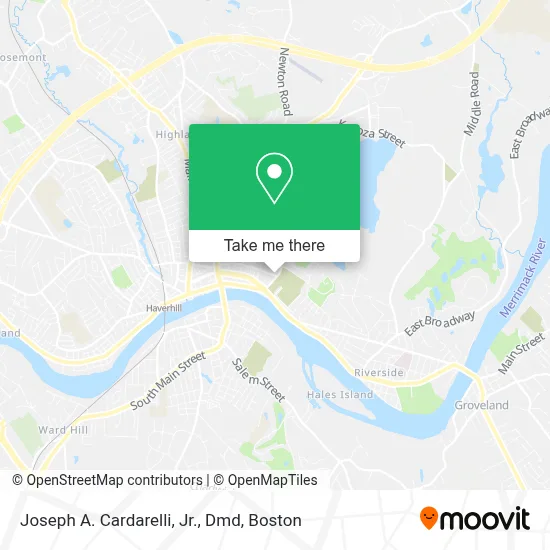 Joseph A. Cardarelli, Jr., Dmd map