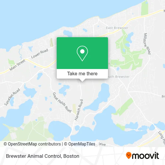 Brewster Animal Control map