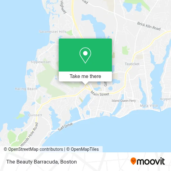 The Beauty Barracuda map