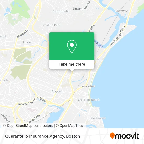 Quarantello Insurance Agency map