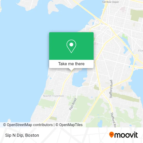Sip N Dip map