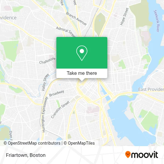 Friartown map
