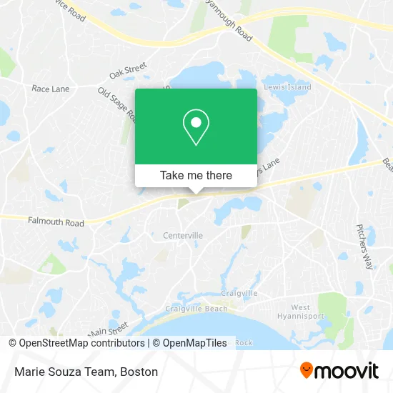 Marie Souza Team map