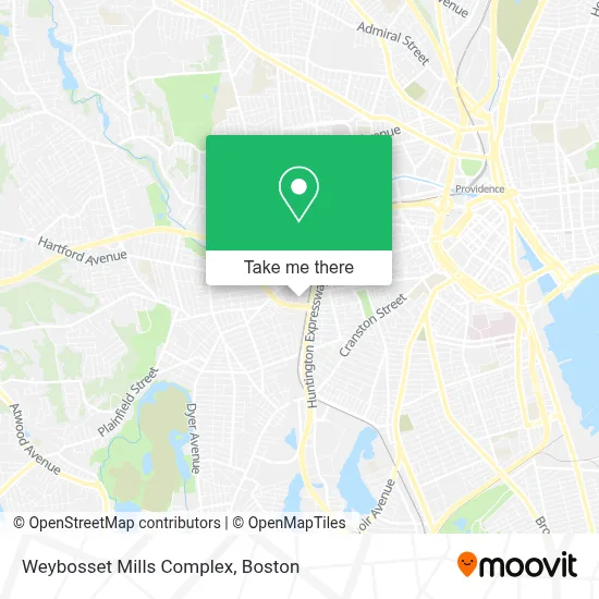 Weybosset Mills Complex map