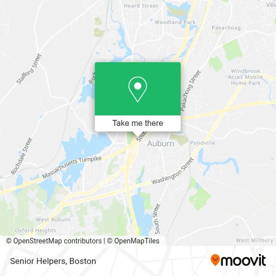 Senior Helpers map