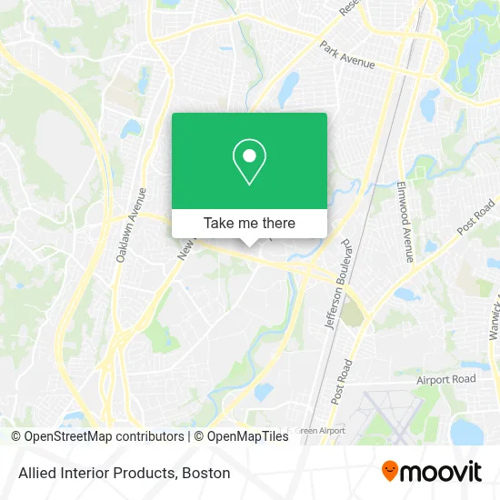 Allied Interior Products map
