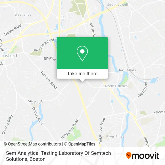 Sem Analytical Testing Laboratory Of Semtech Solutions map