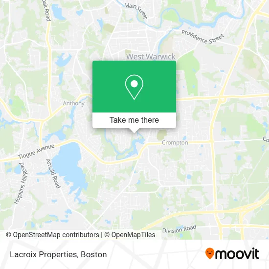 Lacroix Properties map