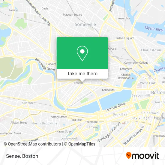 Sense map