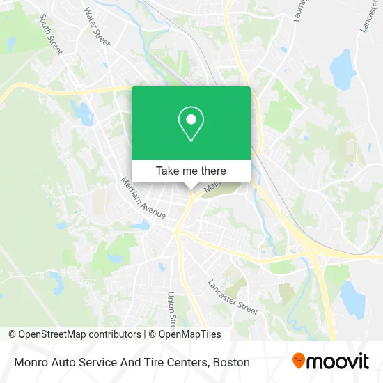 Monro Auto Service And Tire Centers map
