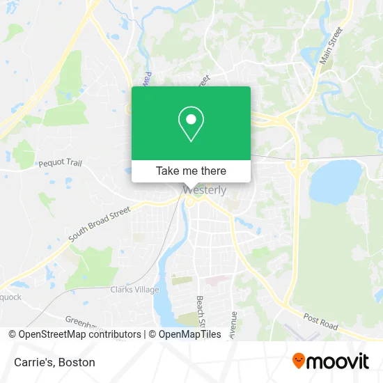 Carrie's map