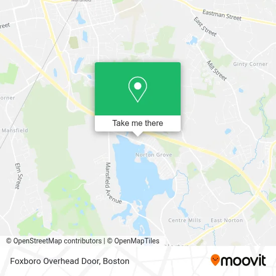 Foxboro Overhead Door map