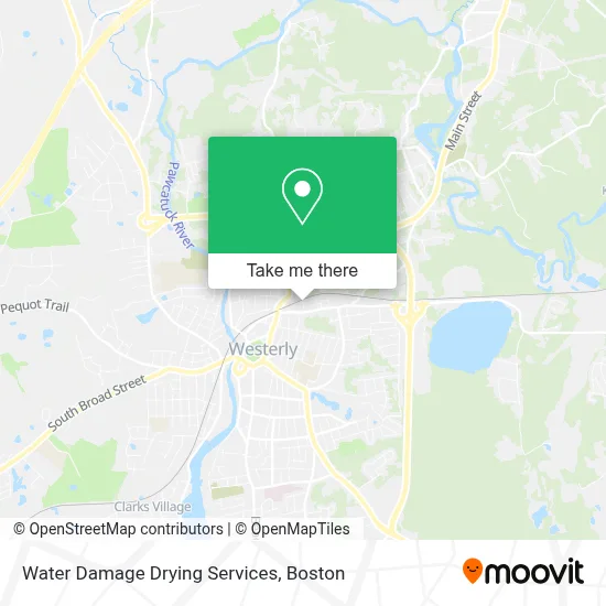 Water Damage Drying Services map