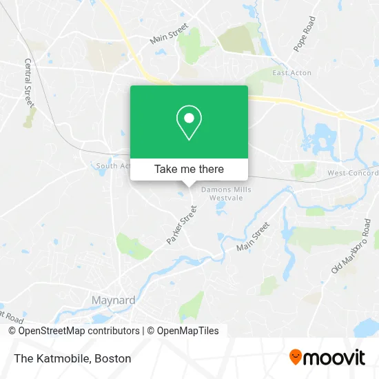 The Katmobile map