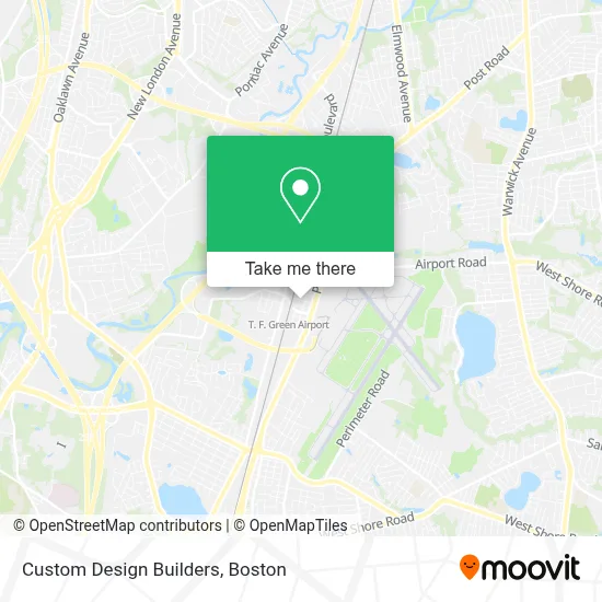Custom Design Builders map
