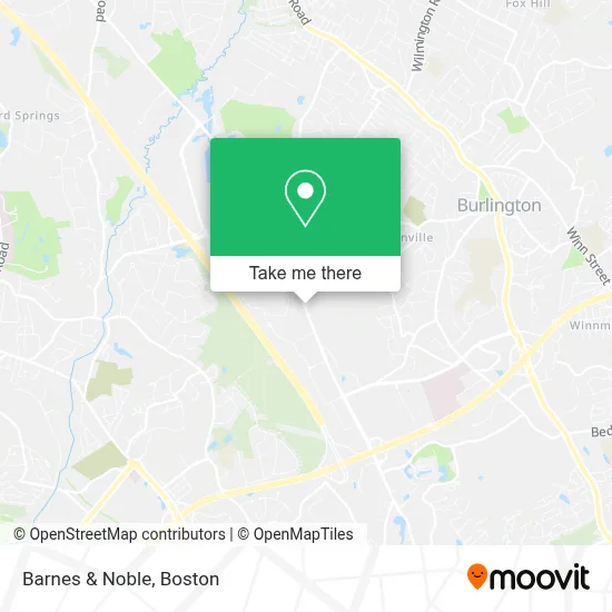 Barnes & Noble map