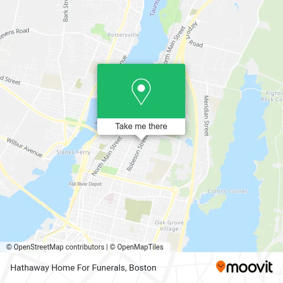 Hathaway Home For Funerals map