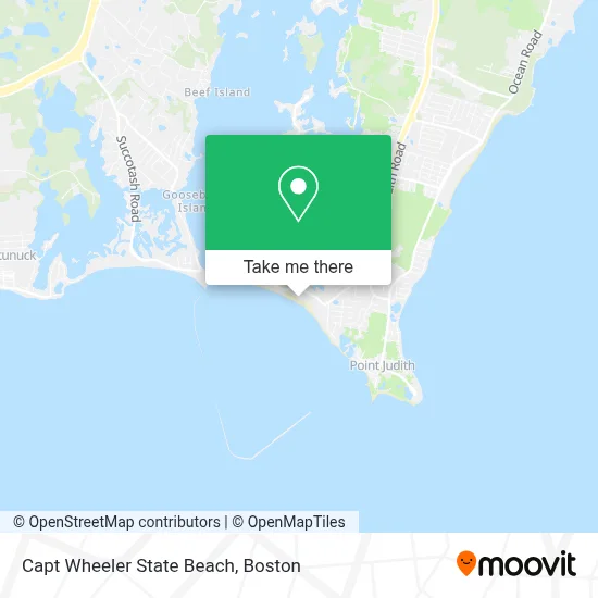 Capt Wheeler State Beach map