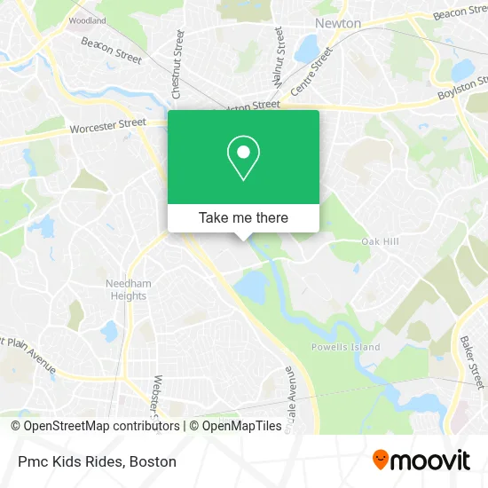 Pmc Kids Rides map
