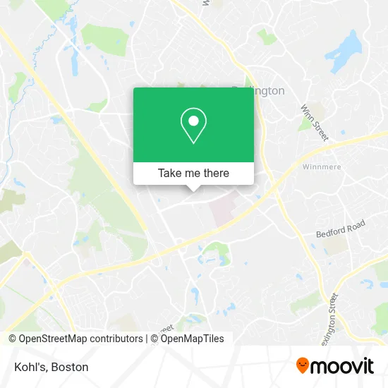 Kohl's map