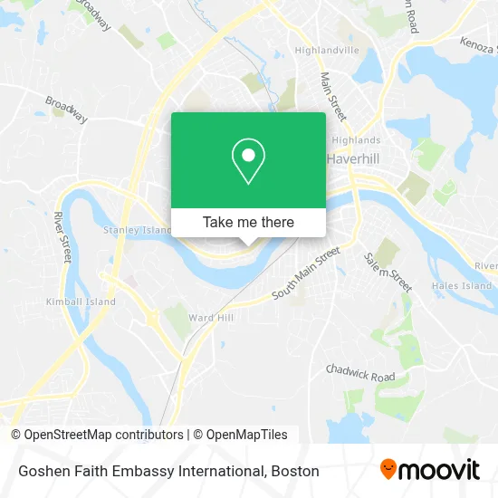 Goshen Faith Embassy International map