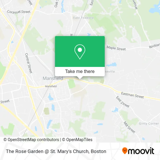 The Rose Garden @ St. Mary's Church map