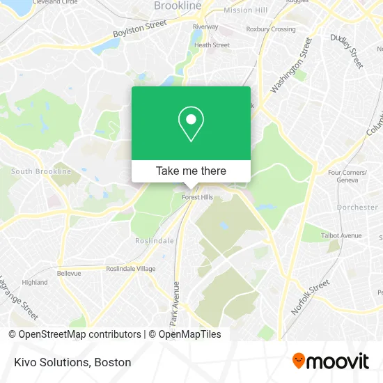 Kivo Solutions map