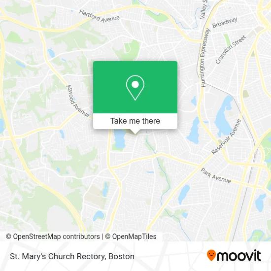 St. Mary's Church Rectory map