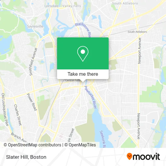 Slater Hill map