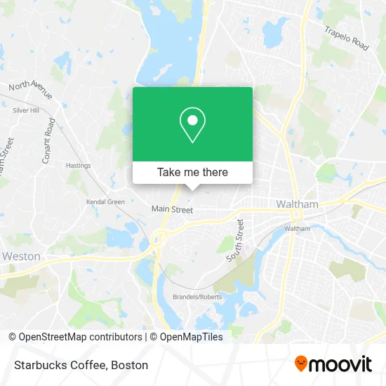 Starbucks Coffee map