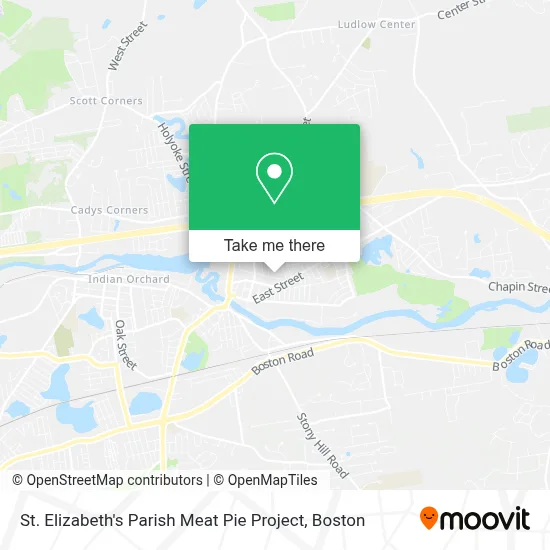 St. Elizabeth's Parish Meat Pie Project map