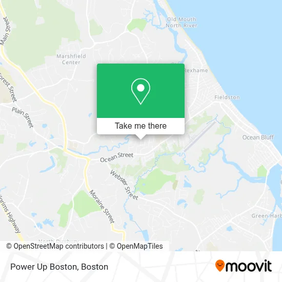 Power Up Boston map