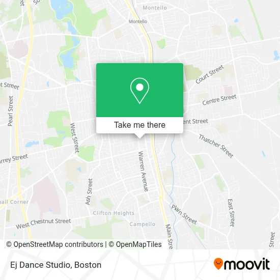 Ej Dance Studio map
