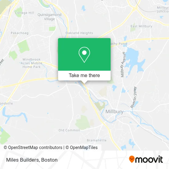 Miles Builders map