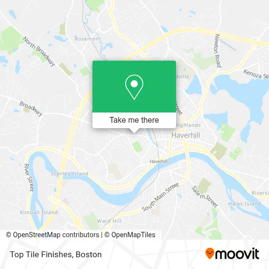 Top Tile Finishes map