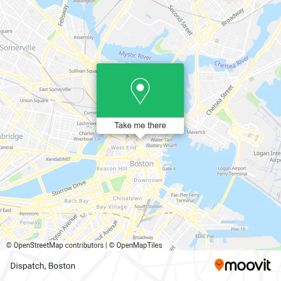 Dispatch map