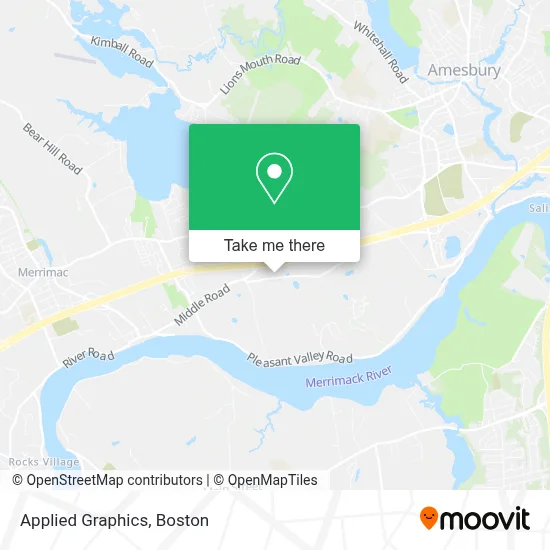Applied Graphics map