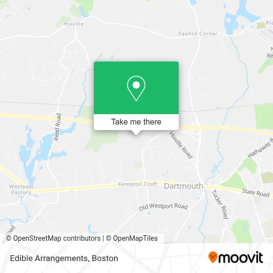 Edible Arrangements map