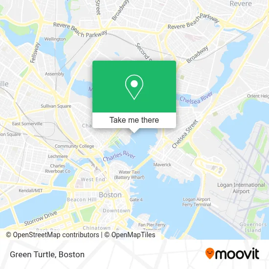 Green Turtle map