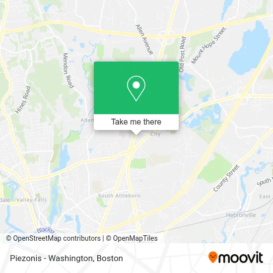 Piezonis - Washington map