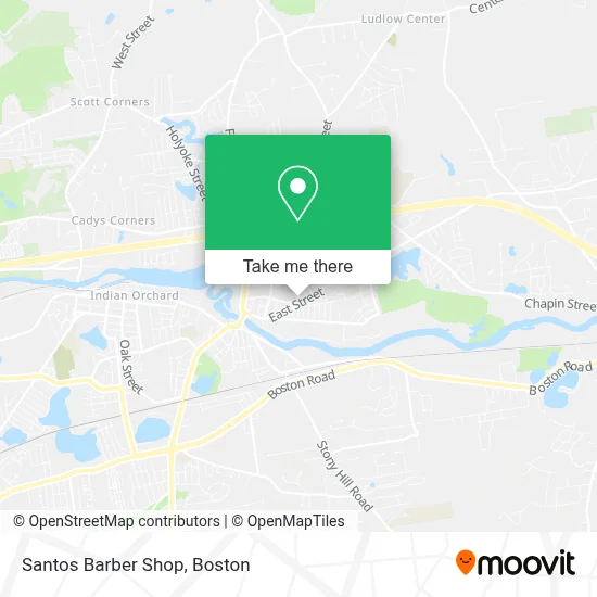 Santos Barber Shop map