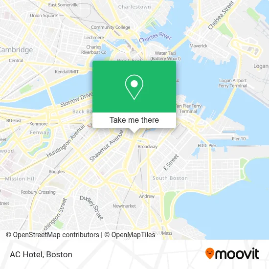 Ac Hotel map