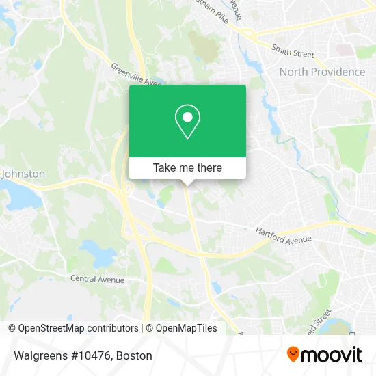 Walgreens #10476 map