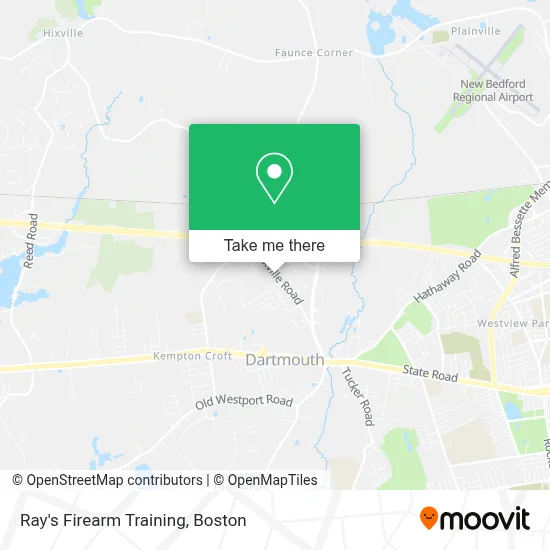 Ray's Firearm Training map