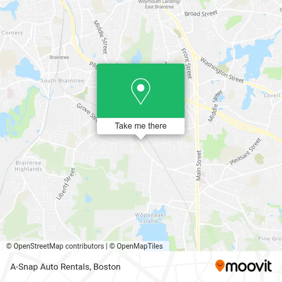 A-Snap Auto Rentals map