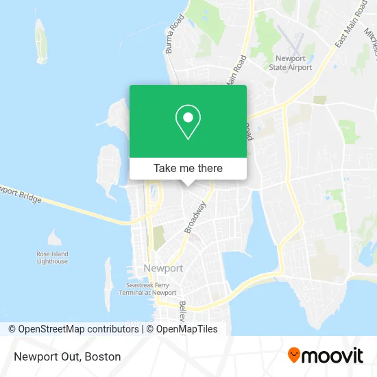 Newport Out map