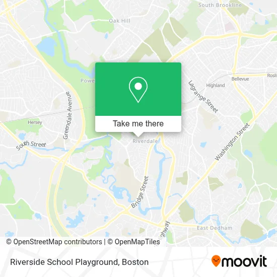 Riverside School Playground map